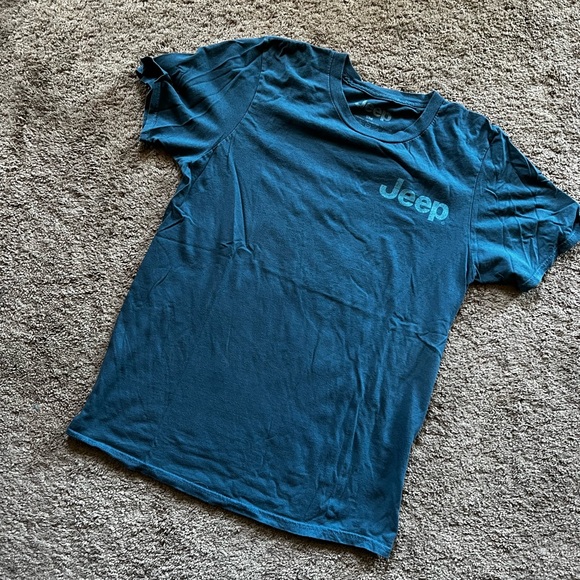 Jeep Wrangler Logo Back T Shirt - Picture 2 of 2